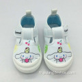 chaussures de bébé mignonnes chaussures de toile fille colorées